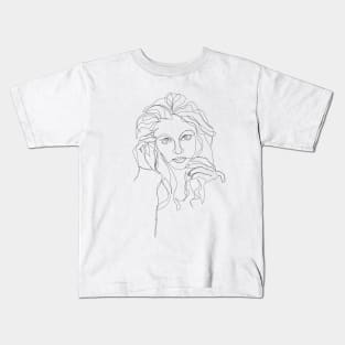 Just an outline Kids T-Shirt